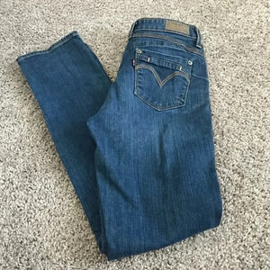 Levi's Dark Wash Skinny Leg Jeans